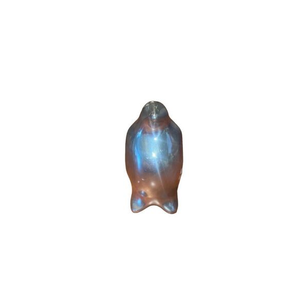 Vintage Carl Hoselton Canada Mid Century Aluminum Penguin Sculpture Figurine Sig - Picture 1 of 6